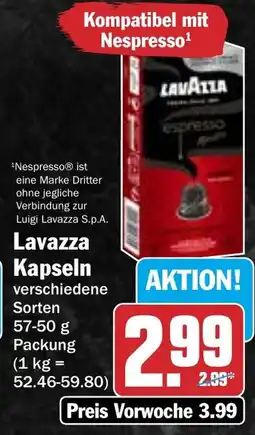 HIT Lavazza Kapseln Angebot