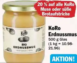 HIT KoRo Erdnussmus Angebot