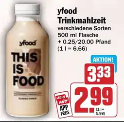HIT yfood Trinkmahlzeit Angebot