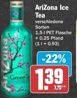 HIT AriZona Ice Tea Angebot