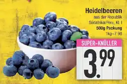 E-Center Heidelbeeren Angebot