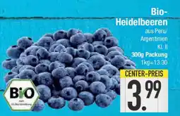 E-Center Bio- Heidelbeeren Angebot