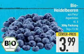 E-Center Bio- Heidelbeeren Angebot
