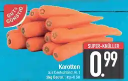 E-Center GUT & GÜNSTIG Karotten Angebot