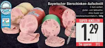 E-Center Bayerischer Bierschinken-Aufschnitt Angebot