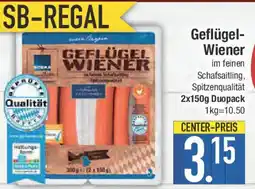 E-Center Geflügel- Wiener Angebot