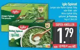 E-Center iglo Spinat Angebot