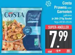 E-Center Costa Prawns oder Garnelen Angebot