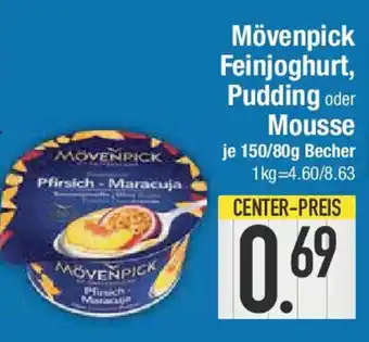 E-Center Mövenpick Feinjoghurt, Pudding oder Mousse Angebot