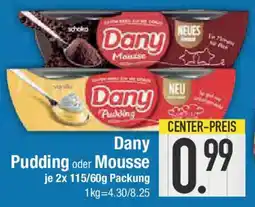 E-Center Dany Pudding oder Mousse Angebot