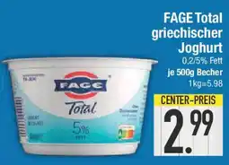E-Center FAGE Total griechischer Joghurt Angebot