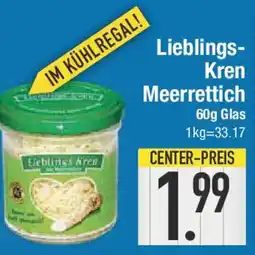 E-Center Lieblings- Kren Meerrettich Angebot