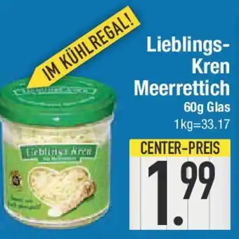 E-Center Lieblings- Kren Meerrettich Angebot