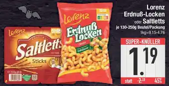 E-Center Lorenz Erdnuẞ-Locken oder Saltletts Angebot
