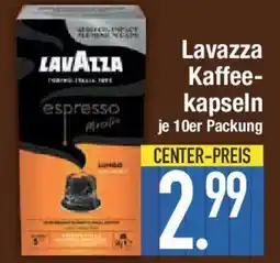 E-Center Lavazza Kaffee- kapseln je 10er Packung Angebot