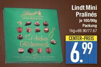 E-Center Lindt Mini Pralinés Angebot