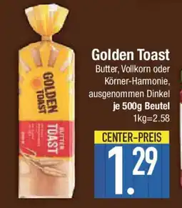 E-Center Golden Toast Butter, Vollkorn oder Körner-Harmonie Angebot