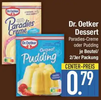 E-Center Dr. Oetker Dessert Paradies-Creme oder Pudding Angebot