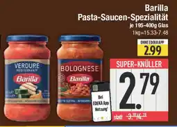 E-Center Barilla Pasta-Saucen-Spezialität Angebot