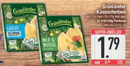 E-Center Grünländer Käsescheiben Angebot