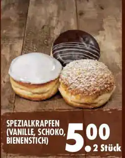 E-Center Spezialkrapfen (vanille, schoko, bienenstich) Angebot