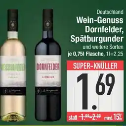 E-Center Deutschland Wein-Genuss Dornfelder, Spätburgunder Angebot