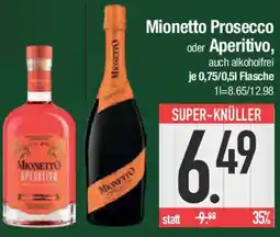E-Center Mionetto Prosecco oder Aperitivo Angebot