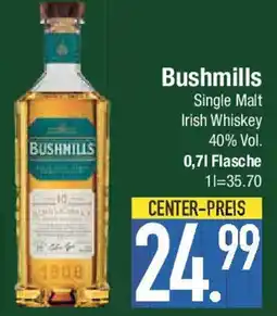 E-Center Bushmills Single Malt Irish Whiskey Angebot