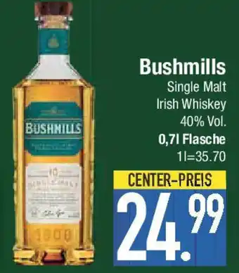 E-Center Bushmills Single Malt Irish Whiskey Angebot