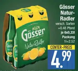 E-Center Gösser Natur- Radler Angebot