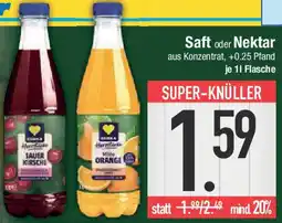 E-Center Saft oder Nektar Angebot