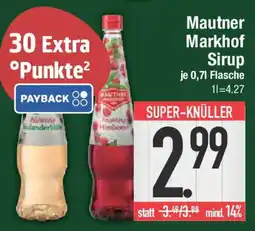 E-Center Mautner Markhof Sirup Angebot