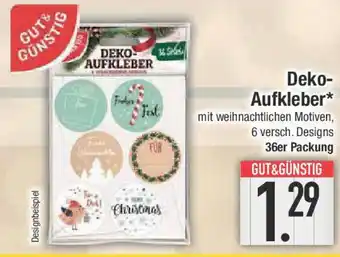 E-Center GUT&GÜNSTIG Deko- Aufkleber 36er Packung Angebot