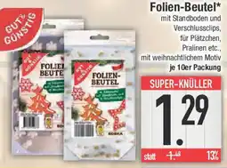 E-Center GUT&GUNSTIG Folien-Beutel Angebot
