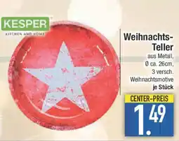 E-Center KESPER Weihnachts- Teller Angebot