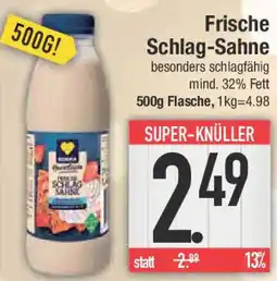 E-Center Frische Schlag-Sahne Angebot