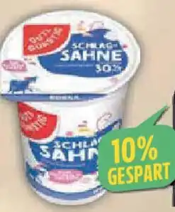 E-Center GUT & GUNSTIG Schlag-Sahne Angebot