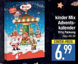 E-Center kinder Mix Advents- kalender Angebot