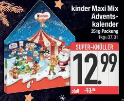 E-Center kinder Mix Advents- kalender Angebot