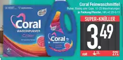 E-Center Coral Feinwaschmittel Angebot
