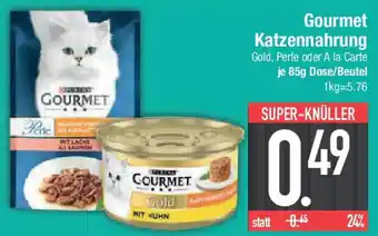 E-Center Gourmet Katzennahrung Angebot