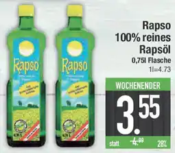 E-Center Rapso 100% reines Rapsöl Angebot