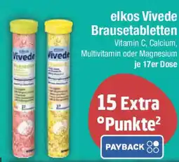 E-Center elkos Vivede Brausetabletten je 17er Dose Angebot