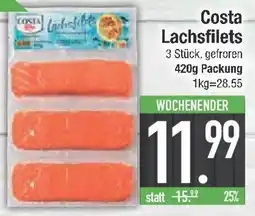 E-Center Costa Lachsfilets Angebot