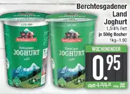 E-Center Berchtesgadener Land Joghurt Angebot