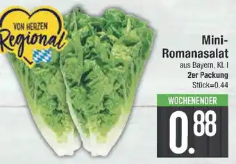 E-Center Mini- Romanasalat 2er packung Angebot