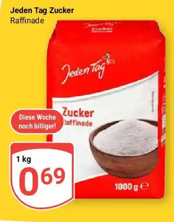 Globus Jeden Tag Zucker Raffinade Angebot