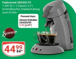 Globus Senseo Padautomat HD6553/70 Angebot