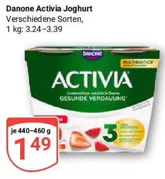 Globus Danone Activia Joghurt Angebot