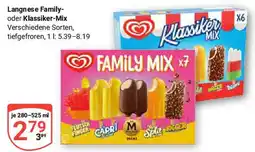 Globus Langnese Family- oder Klassiker-Mix Angebot